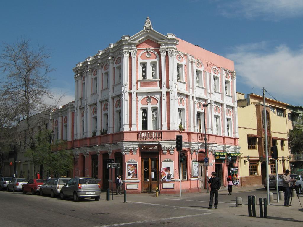 Hostal Barrio Brasil Santiago Kültér fotó
